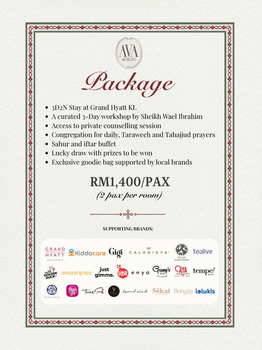 Ramadan Retreat 2026 (1 Pax)