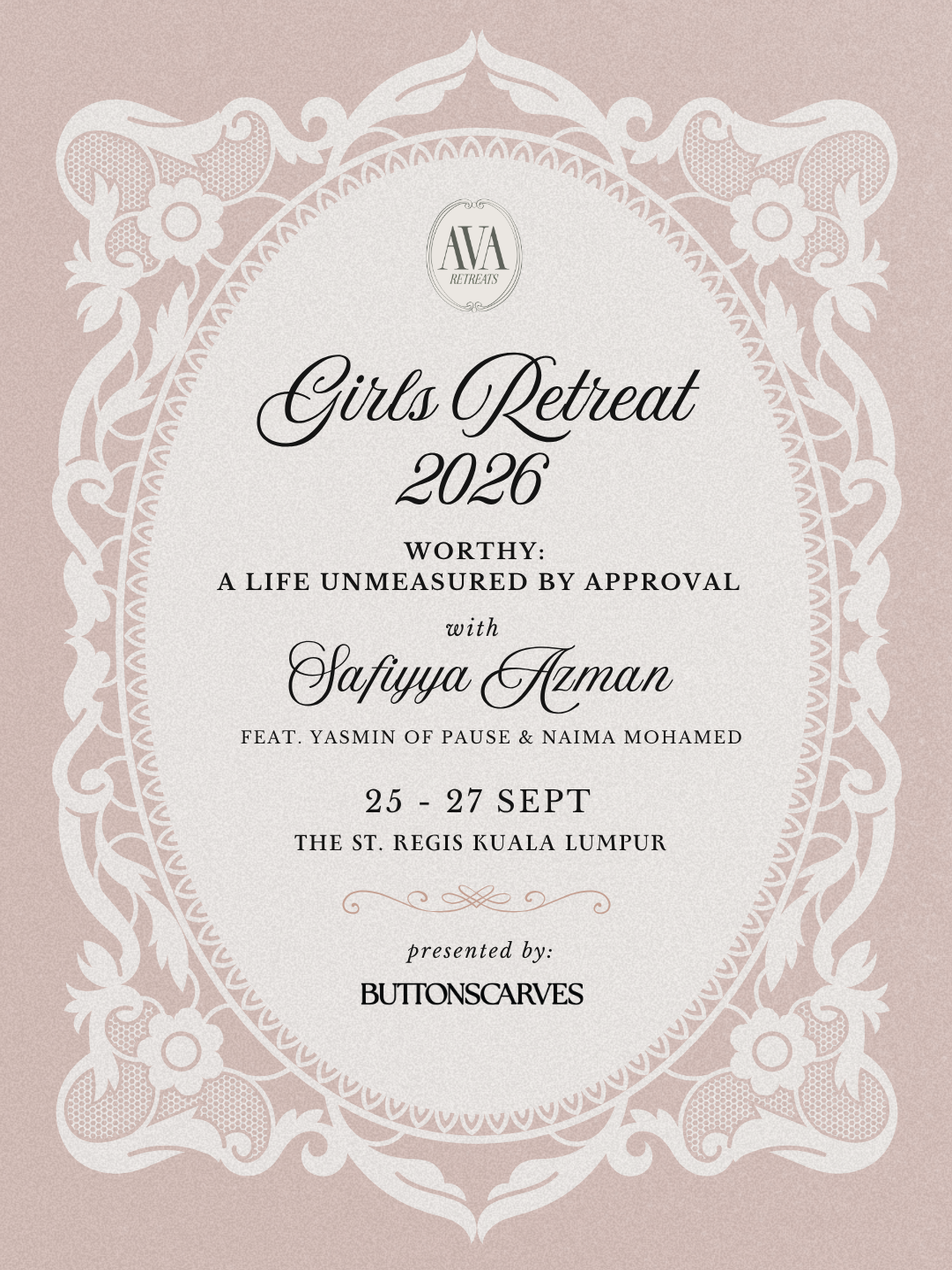 Girls Retreat 2026 (1 Pax)