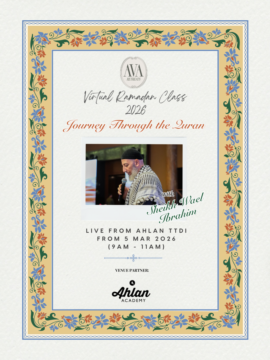 Virtual Ramadan Class 2026 - All Remaining Classes (1 Pax)